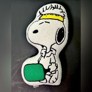 Peanuts Snoopy Pickle Ball Sherpa Pillow